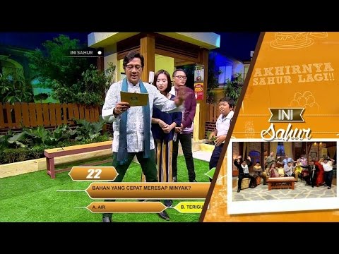 Ini Sahur 16 Juni 2016 Part 3/8 - Coboy Junior dan Asri Welas