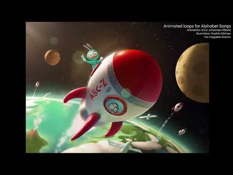 Alphabet loops for Cappelen Damm