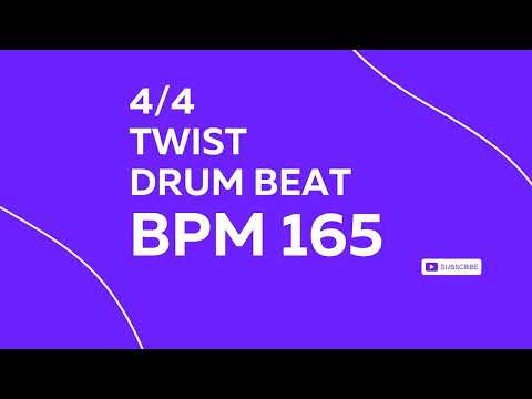 4/4 Twist Drum Loop BPM 165