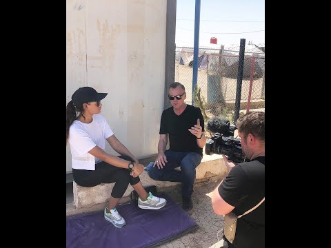 Andrew Drury interviews British ISIS bride Shamima Begum at the Al-Roj, northeast Syria in 2022