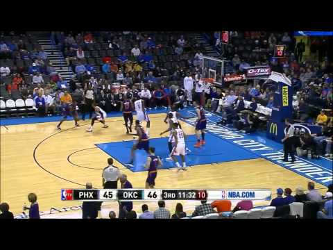 Phoenix Suns 14 Threes vs Oklahoma City Thunder (11/3/13)