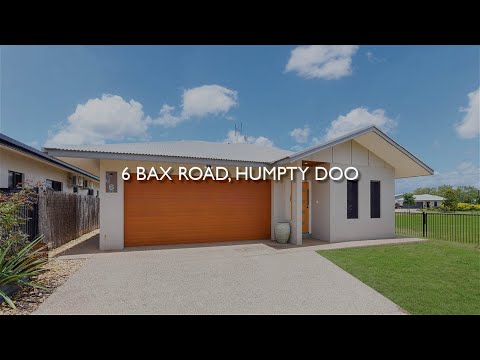 6 Bax Road, Humpty Doo, NT 836, 3房, 2浴, 独立屋