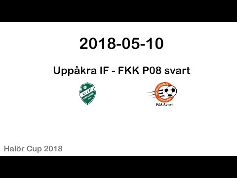 Halör 2018   20170510   Uppåkra IF   FKK P08 Svart