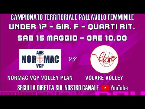 U. 17 NORMAC VGP VOLLEY PLAN VS VOLARE VOLLEY 15-05-21