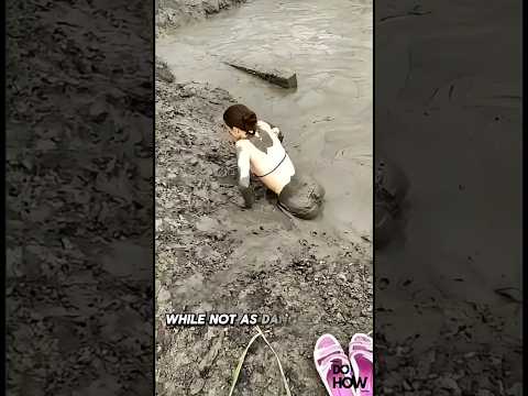 Quicksand isn't as dangerous as like in the movies !