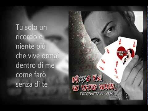 MIMMO FINI - Perdere un'amore (TESTO)