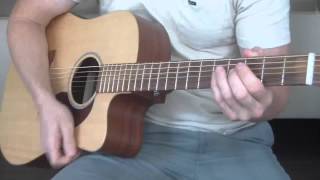 Bob Dylan and Johnny Cash - Girl From The North Country Guitar Lesson