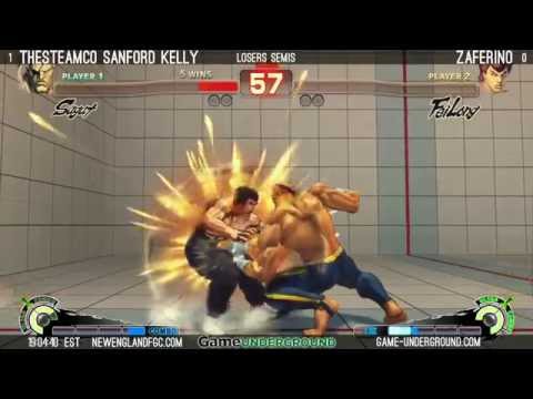 GUM12 USF4  TheSteamCo Sanford Kelly(Sagat) Vs Zaferino(Fei Long)