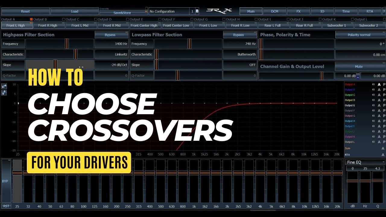 How to choose crossovers for your drivers