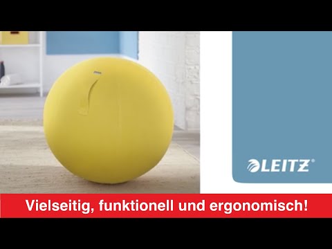 Artikelvideo 1 für LEITZ Ergo Cosy Sitzball blau 65,0 cm, Artikelnummer 793937