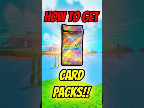 So erhalten Sie Kartenpakete in Plants vs Brainrots!! Der beste Weg, um Kartenpakete zu erhalten?