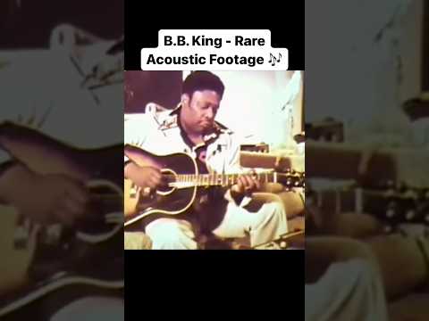 Thumbnail for Acoustic Rare Footage of B.B. King 🎶🔥 #bbking #bluesguitar #blues #guitar #guitarplayer #shorts by B.B. King, BB King
