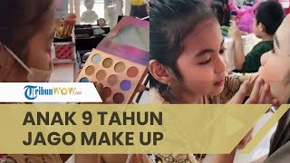 Anak 9 Tahun di Sulawesi Barat Jago Make Up, Hasilnya Bak MUA Profesional, Bakat Menurun dari Ibu