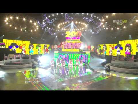 100220 SNSD MBC MusicCore Oh!