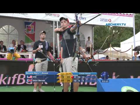 USA v Great Britain – recurve men's team bronze | Antalya 2011 Archery World Cup stage 2