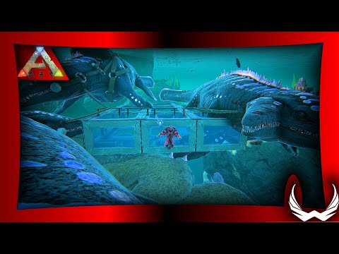 X Mosasaurus Taming & Underwater Breeding Pen | Ark Genesis Series EP32