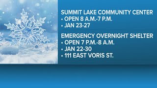 Akron to activate warming center amid plummeting temperatures and looming winter storm