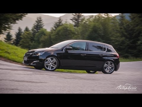 2014 Peugeot 308 115 e-HDI Testfahrt inkl. Touchscreen Navigationscheck