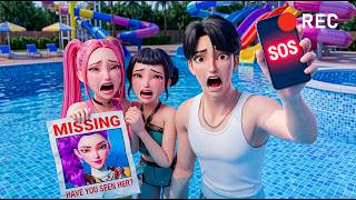 Download lagu RUMI IS MISSING! WHAT HAPPENED AT THE WATER PARK? 😱 KPop Demon Hunter Mystery! 🔎 mp3