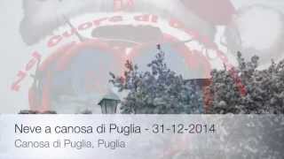 preview picture of video 'Neve a Canosa di Puglia 31/12/2014'