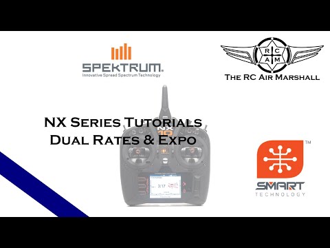 Spektrum NX Series Tutorials - Dual Rate & Expo