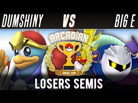 SoCal Arcadian #4: Top 8//Losers Semis ft. Big E (Metaknight) VS Dumshiny (Dedede)