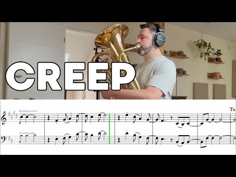 Radiohead - Creep || Play Along Euphonium / Baritone / Trombone