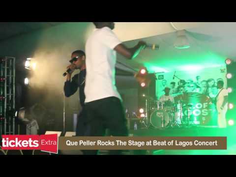Que Peller Rocks The Stage at Beat of Lagos Concert