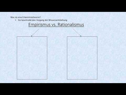 Empirismus vs. Rationalismus