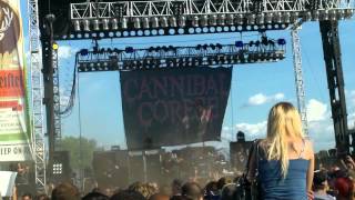 CANNIBAL CORPSE - Disfigured - Live @ KNOTFEST 2012 (WI)