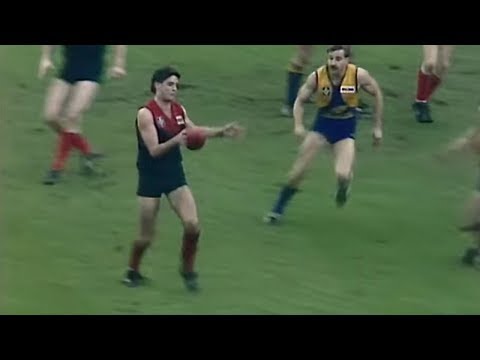 Goalkicking Lyon the leader | Demons v Eagles, 1988 EF | AAMI Classic Last Two Mins | AFL