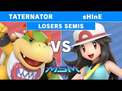 MSM 209 - KH | Taternator (Wendy) Vs Mazer | Shine (Pokemon Trainer) Losers Semis - Smash Ultimate