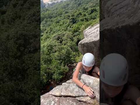 香港畢架山攀岩訓練 rock climbing leading course #廣東話 #攀岩 #攀石 #畢架山