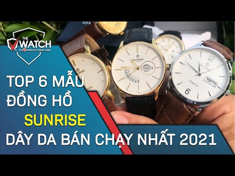 TOP 6 MẪU ĐỒNG HỒ DÂY DA BÁN CHẠY NHẤT NĂM 2019