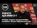 Heitinga reageert op invalbeurt: slechts twee (!) balcontacten in 16 minuten
