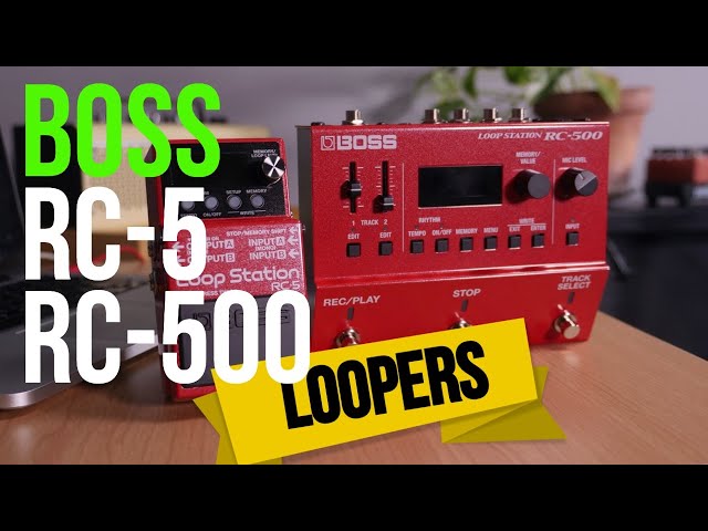 Vídeo relacionado con BOSS RC-500 Loop Station | Avanzado looper de dos pistas con mezcla integrada y completas opciones de control | Calidad de sonido líder en su categoría | 16 kits de batería versátiles