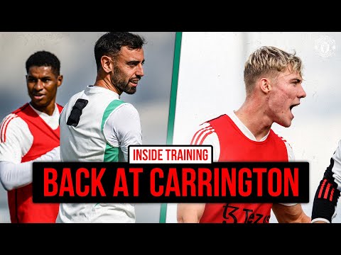 Back At Carrington! 💪 | INSIDE TRAINING