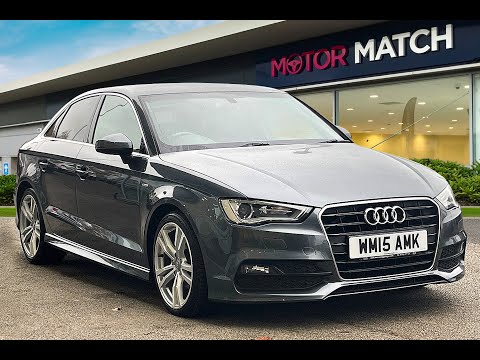Used Audi A3 2.0 TDI S line (s/s) 4dr I Stafford Motor Match