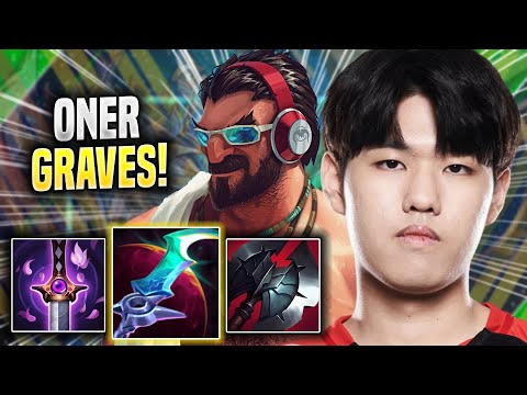 ONER IS SO CLEAN WITH GRAVES! - T1 Oner Plays Graves TOP vs Karthus! | Season 2022