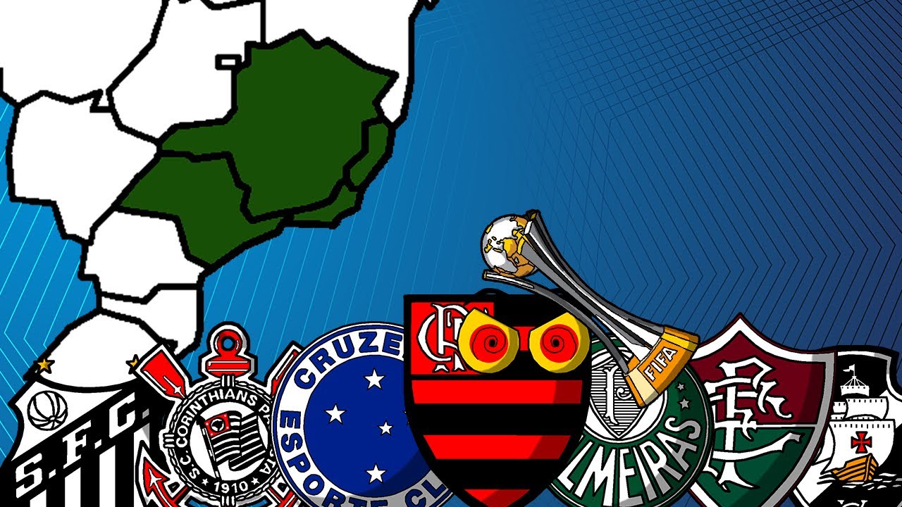 OS 10 MAIORES CLUBES da  Região Sudeste