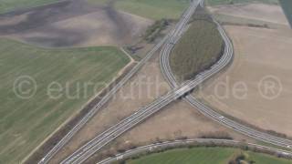 preview picture of video 'Autobahndreieck Schwanebeck A10 / A11'