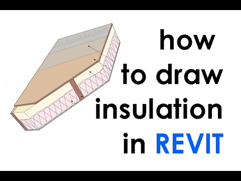 How to Draw insulation in Revit - YouTube