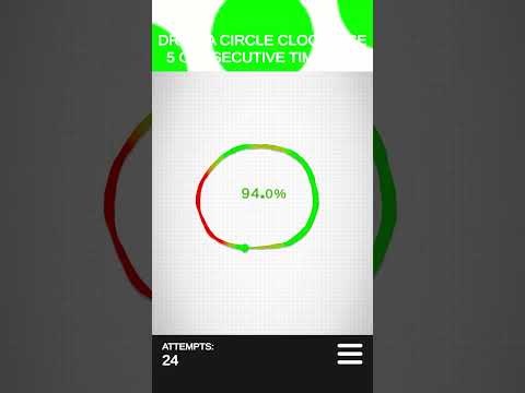 Draw Perfect Circle Challenge video thumbnail