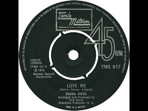 UK New Entry 1974 (213) Diana Ross - Love Me