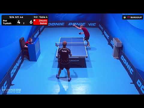 17:35 Ihor Trydukh - Dmytro Batiuk 11.08.2023 TT Euro.Cup Ukraine Professional. TABLE 4
