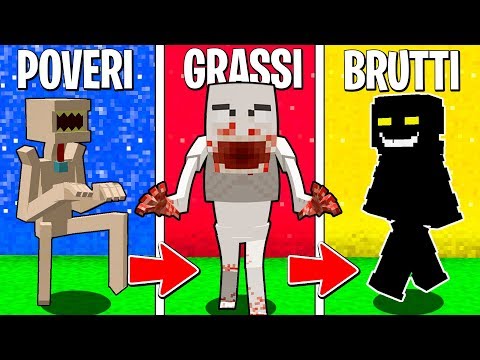 SCP GRASSI contro SCP BRUTTI contro SCP POVERI - Minecraft ITA