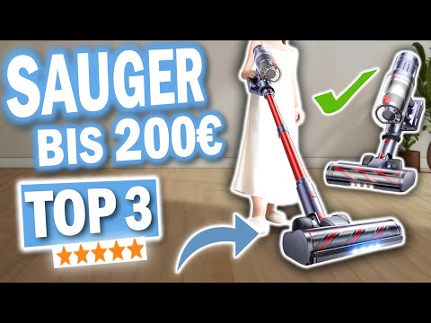 AKKU STAUBSAUGER kaufen: Die 3 besten Akkustaubsauger unter 200€!
