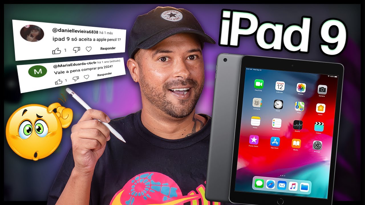 Tirando DÚVIDAS sobre o IPAD 9! Vale a pena COMPRAR?! 🤔