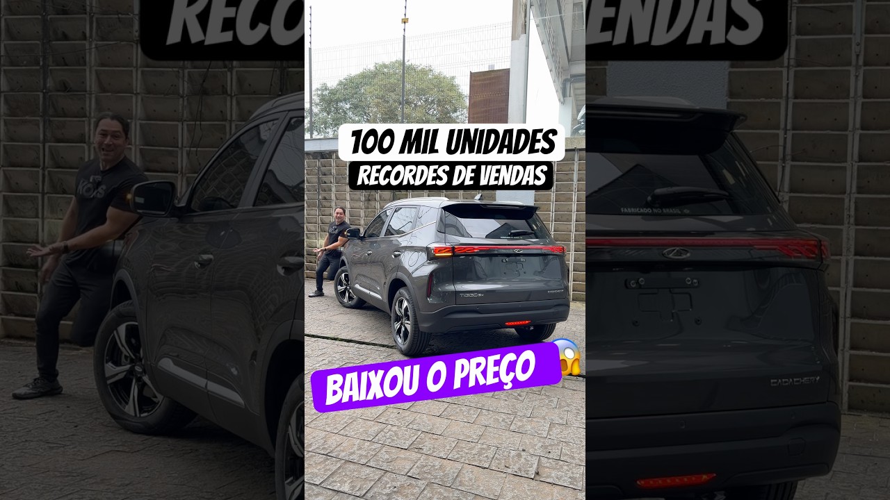 A CAOA CHERY Baixou o Preço do Tiggo 5x Sport 2027! Tem pegadinha?