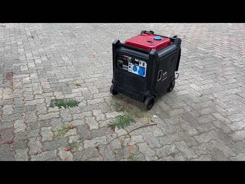 Gener hkg8000ies portable 8kva generator with electric and r...